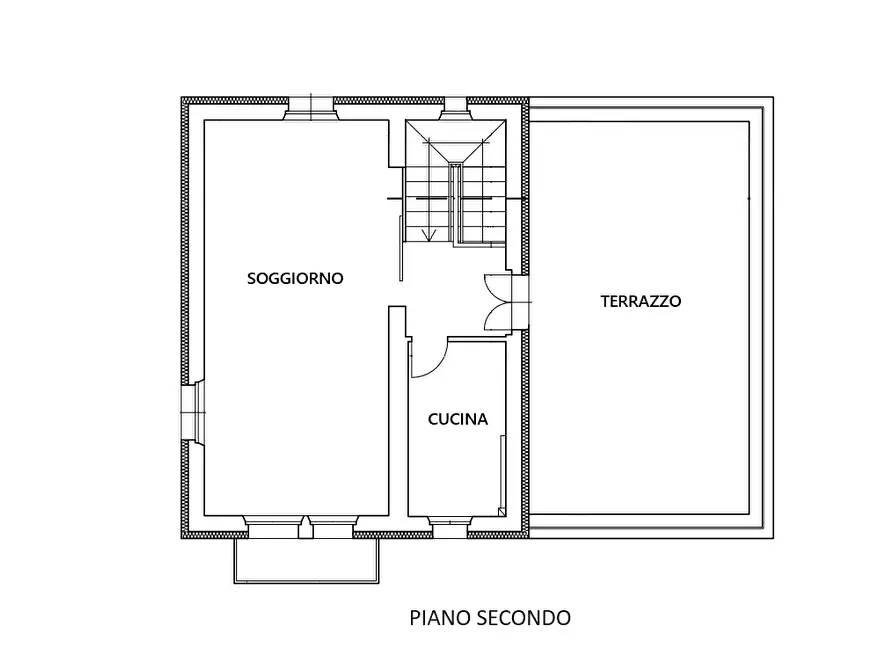 Immagine 7 di Appartamento in vendita  in Via della Ginestra a Perugia