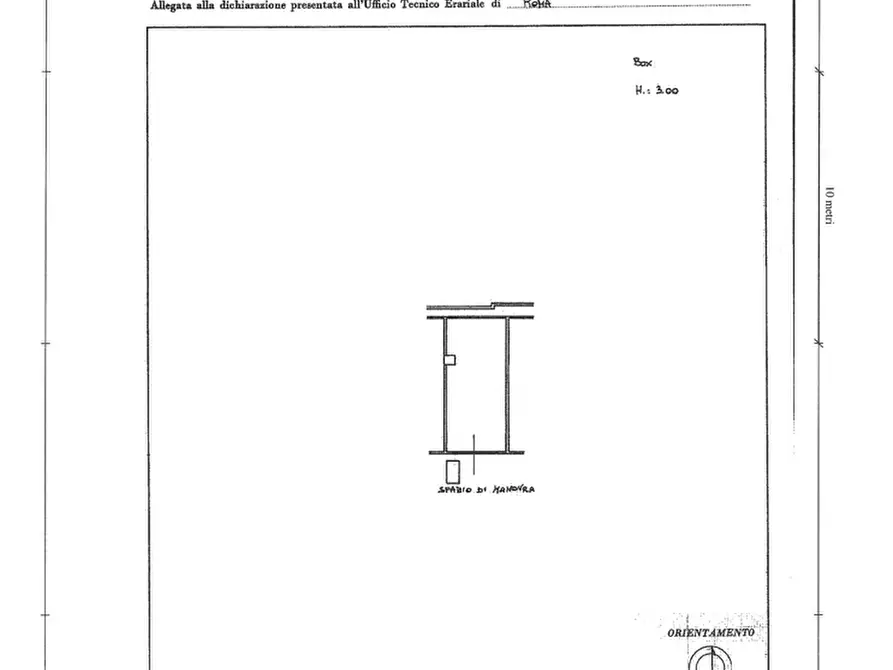 Immagine 7 di Box auto in vendita  in Via Silvestri, 240 a Roma