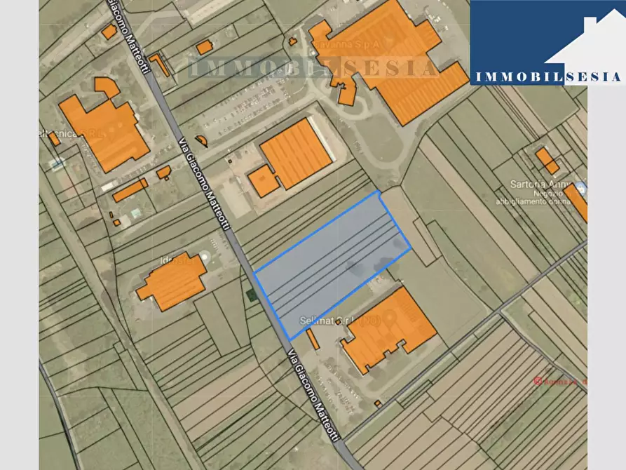Immagine 1 di Terreno industriale in vendita  in VIA matteotti a Prato Sesia