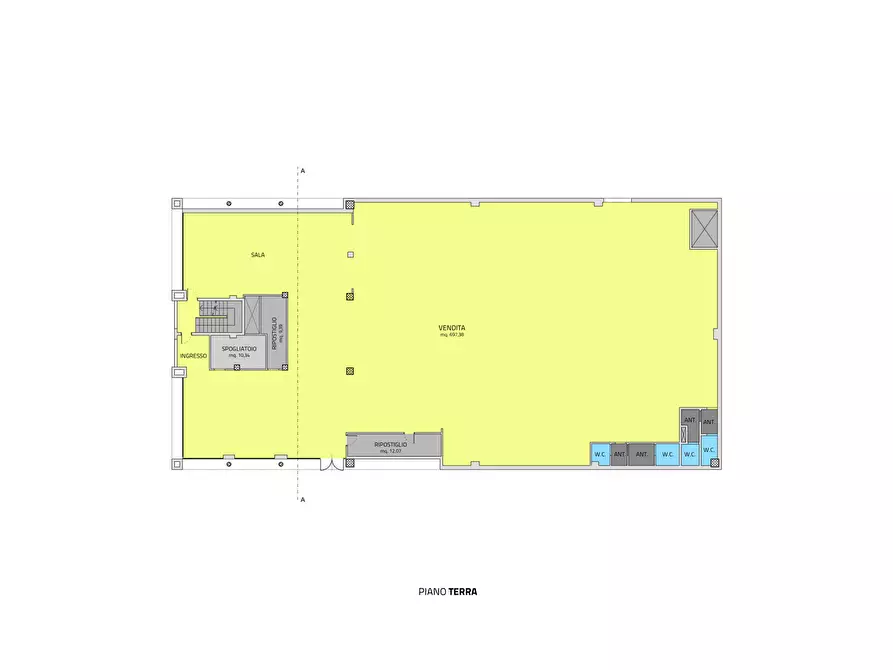 Immagine 7 di Negozio in vendita  in Viale del Commercio a Riccione