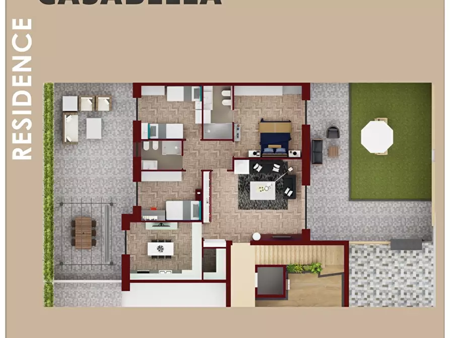 Immagine 2 di Appartamento in vendita  in Via CANTATORE a San Severo