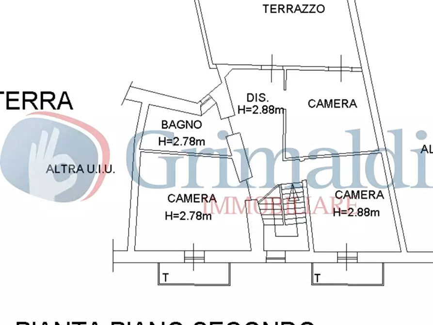Immagine 34 di Palazzo in vendita  in Piazza FrÃ  Giovanni da Pian di Carpine a Magione