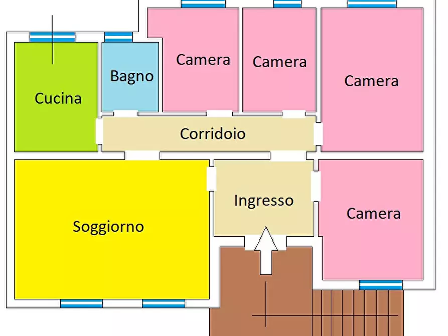 Immagine 29 di Villetta a schiera in vendita  in Via Certosa, 34/D a Sezze