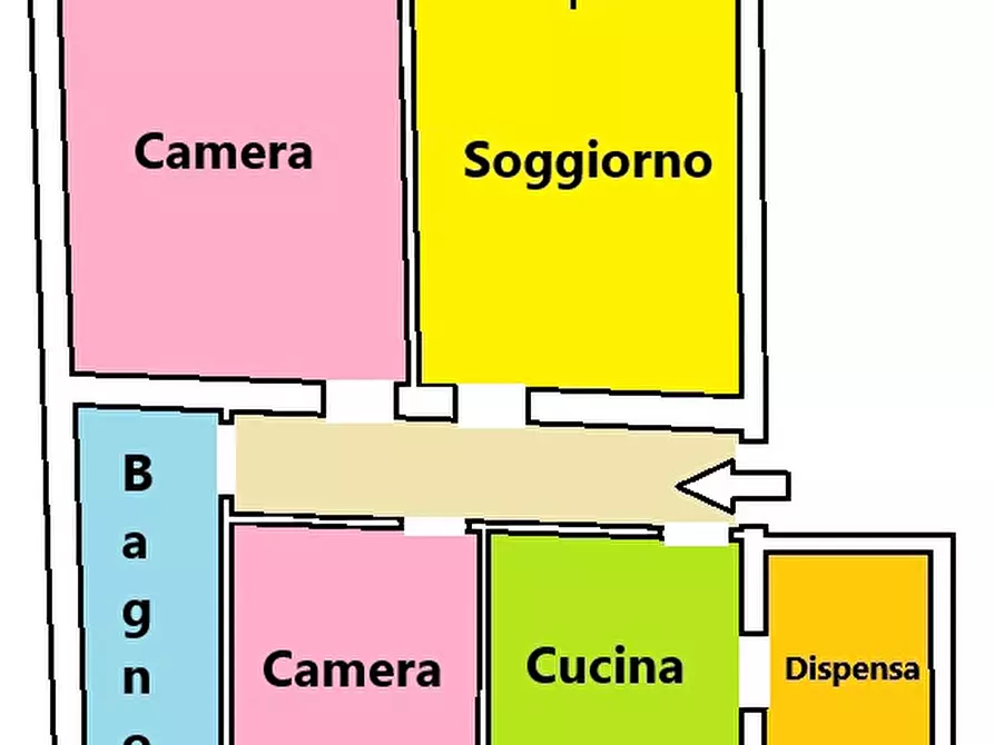 Immagine 8 di Appartamento in vendita  in Via Vaccareccia, 5 a Sezze