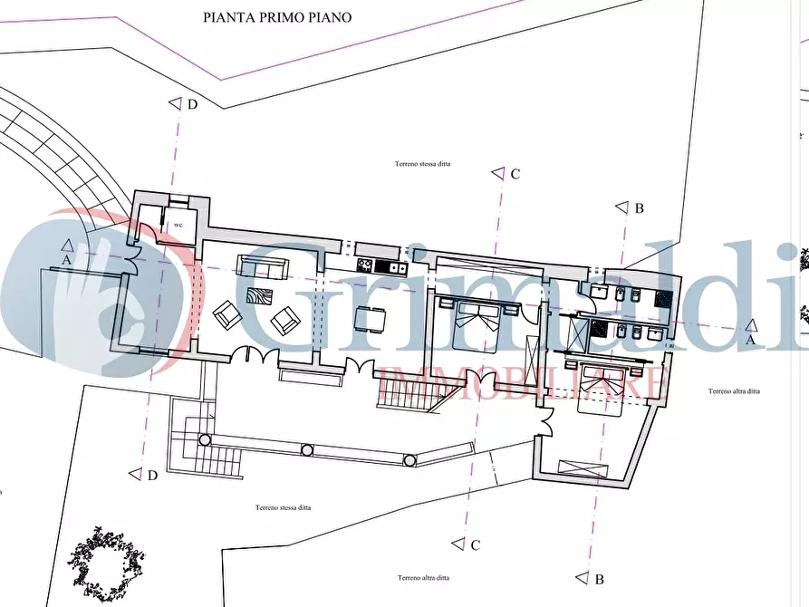 Immagine 10 di Rustico / casale in vendita  in LocalitÃ  Policastro a Santa Marina Salina