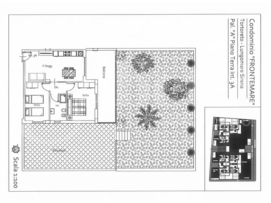 Immagine 13 di Appartamento in vendita  in Via Lungomare Sirena, 618 a Tortoreto