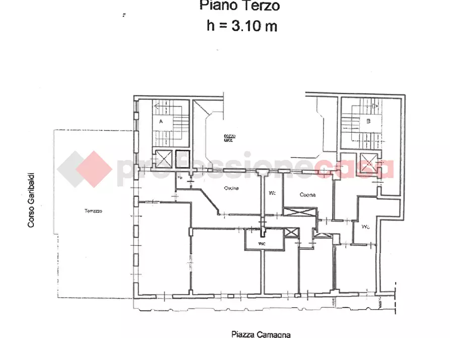 Immagine 35 di Appartamento in vendita  in Corso Garibaldi, sopra upim, 401 a Reggio Di Calabria