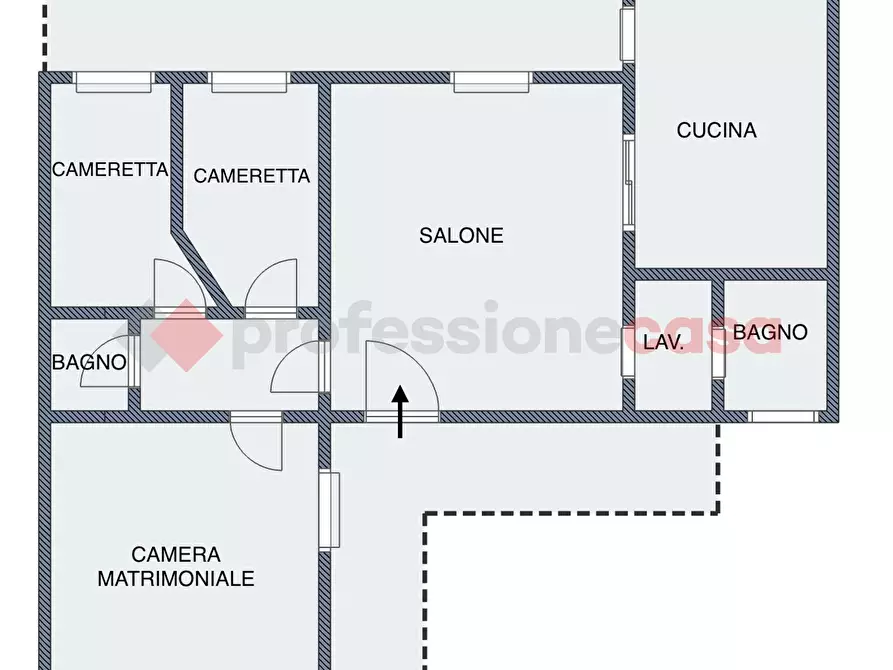 Immagine 19 di Appartamento in vendita  in Via Bormida, 17 a Acerra