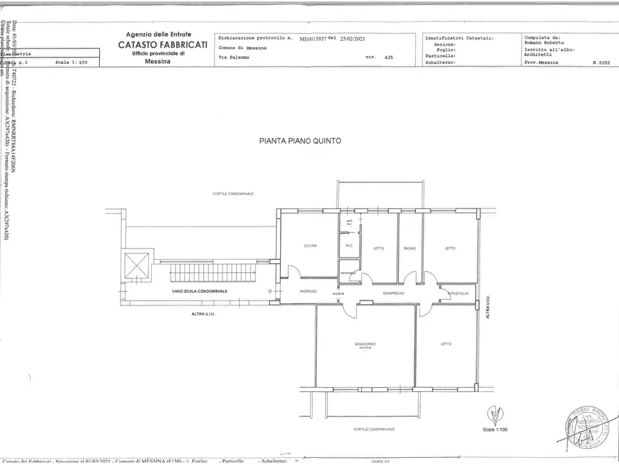 Immagine 28 di Appartamento in vendita  in Via Palermo, 435 a Messina