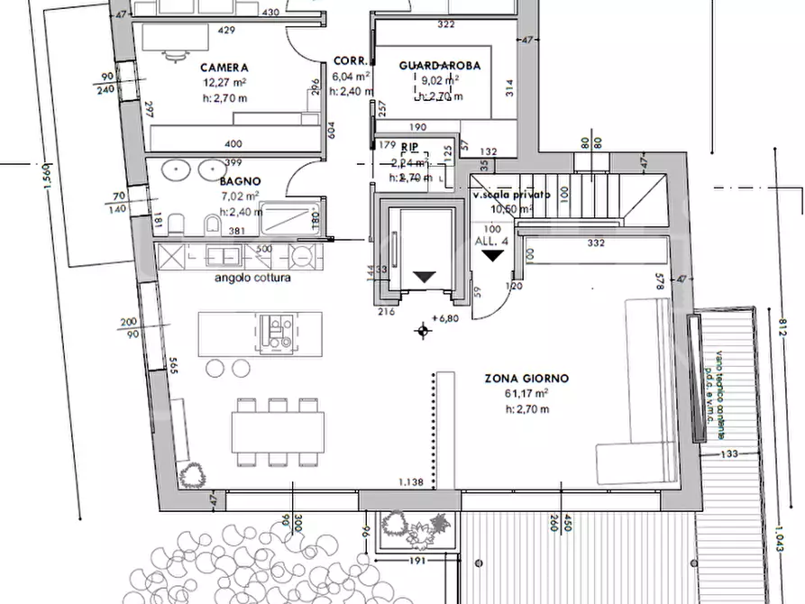 Immagine 32 di Appartamento in vendita  in Via Vanzo, 9 a Mogliano Veneto