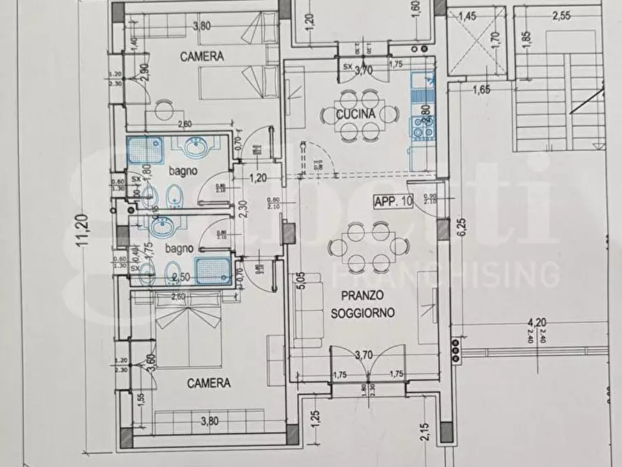 Immagine 19 di Appartamento in vendita  in Via Ricci, snc a Tortoreto
