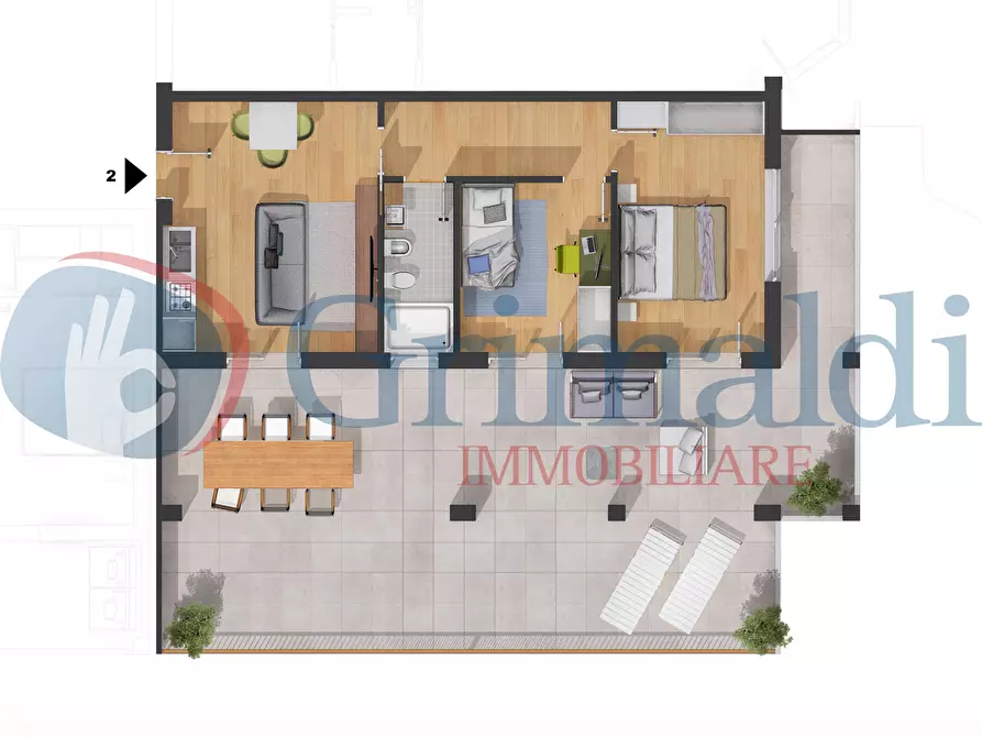 Immagine 12 di Appartamento in vendita  in Via Salita Fiumara Guardia a Messina