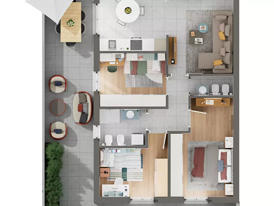 Immagine 8 di Appartamento in vendita  in Via San Giuseppe, 11 a Frosinone