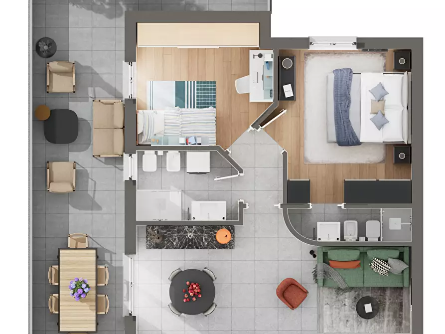 Immagine 8 di Appartamento in vendita  in Via San Giuseppe, 11 a Frosinone