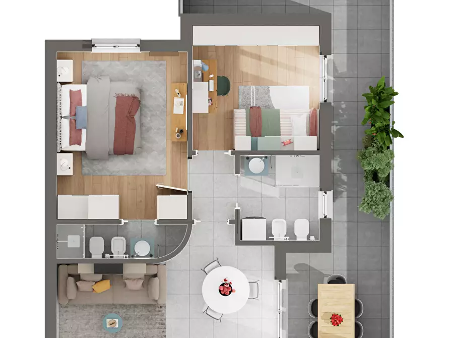 Immagine 8 di Appartamento in vendita  in Via San Giuseppe, 11 a Frosinone