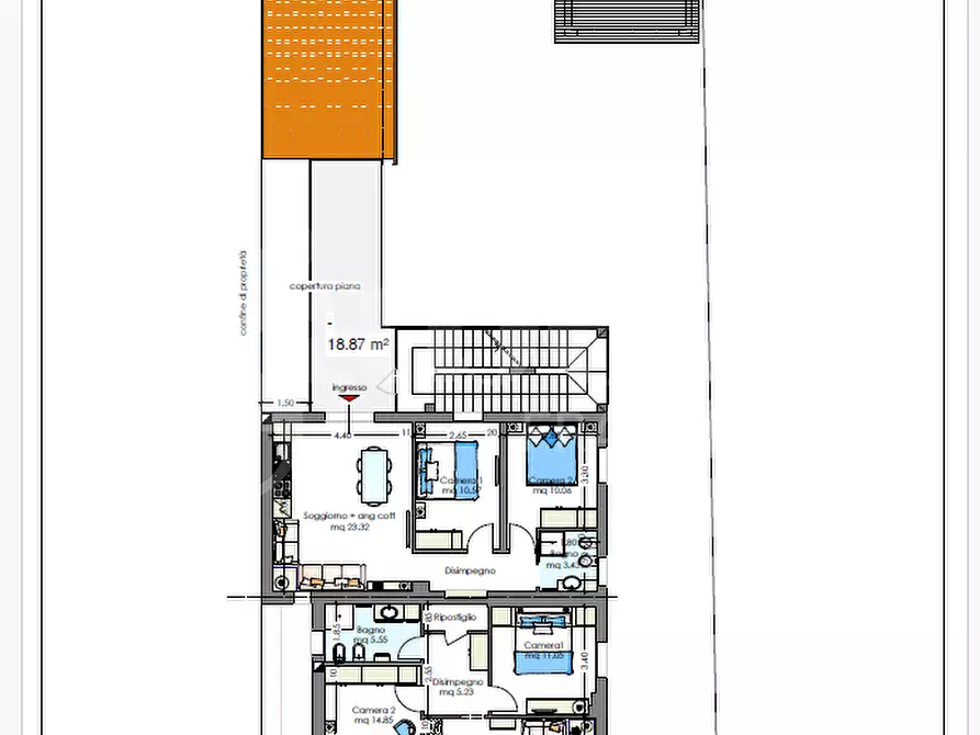 Immagine 3 di Appartamento in vendita  in Via Giovanni Molineri, 34 a Andora