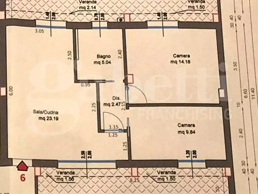 Immagine 8 di Appartamento in vendita  in Vico AMSTERDAM, SNC a Sestu