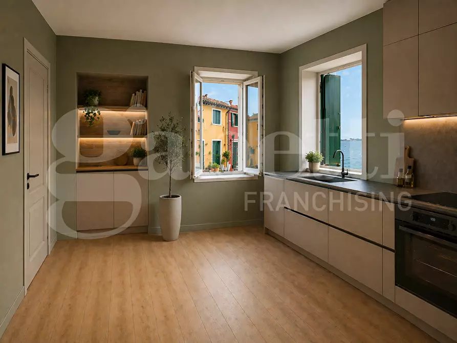 Immagine 3 di Appartamento in vendita  in Via ISOLA DI PELLETRINA Calle Chiesa Ognisanti, 00 a Venezia