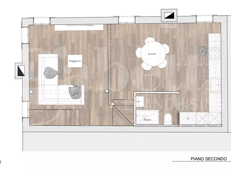 Immagine 7 di Multiproprietà in vendita  in Via ISOLA DI PELLETRINA Calle Chiesa Ognisanti, 00 a Venezia