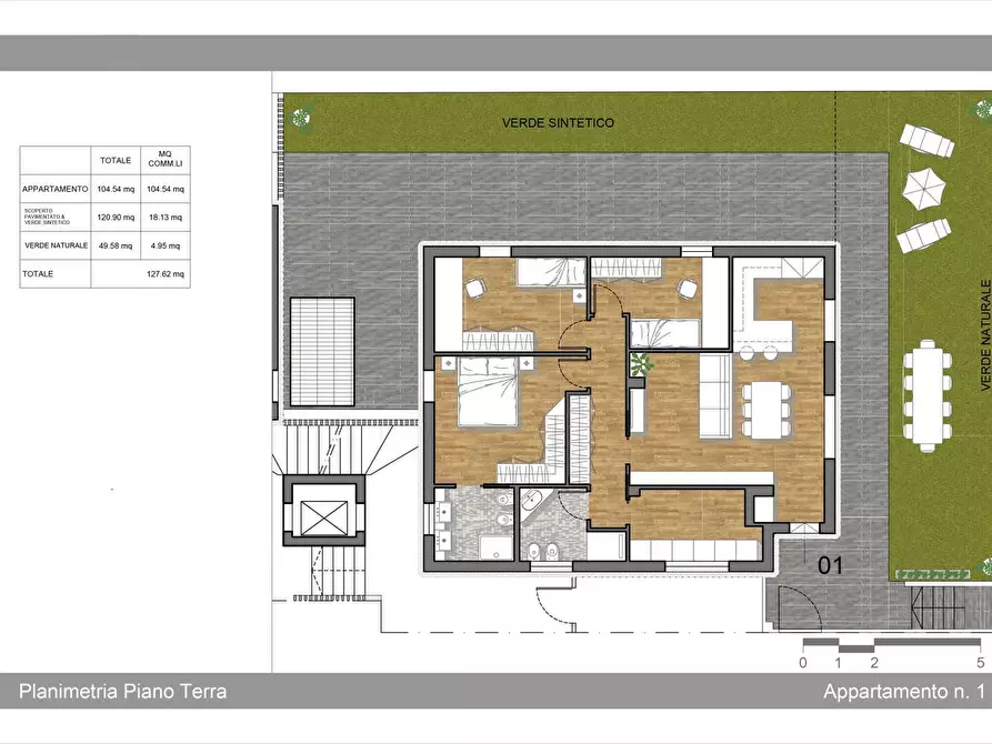 Immagine 2 di Appartamento in vendita  in Viale della Vittoria a Gabicce Mare