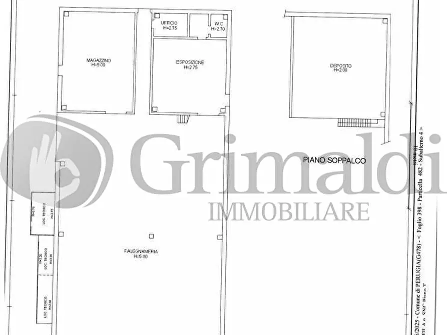 Immagine 5 di Capannone industriale in vendita  in Strada del Casolare a Perugia