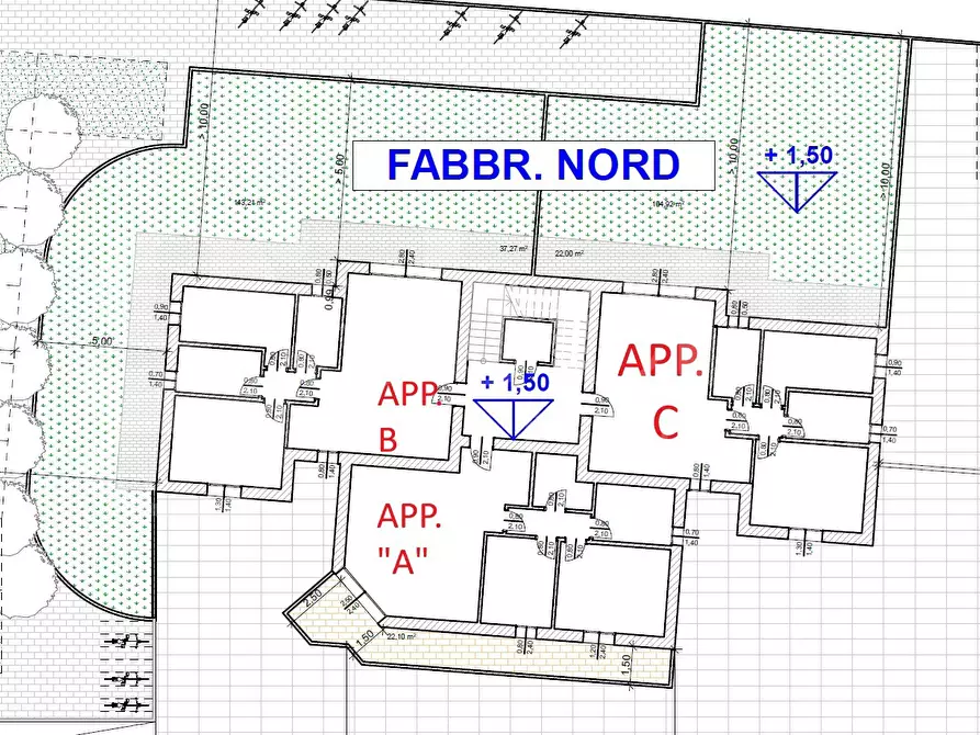 Immagine 21 di Appartamento in vendita  in Via BORGO SAN GIOVANNI - LE TERRAZZE, 00 a Chioggia