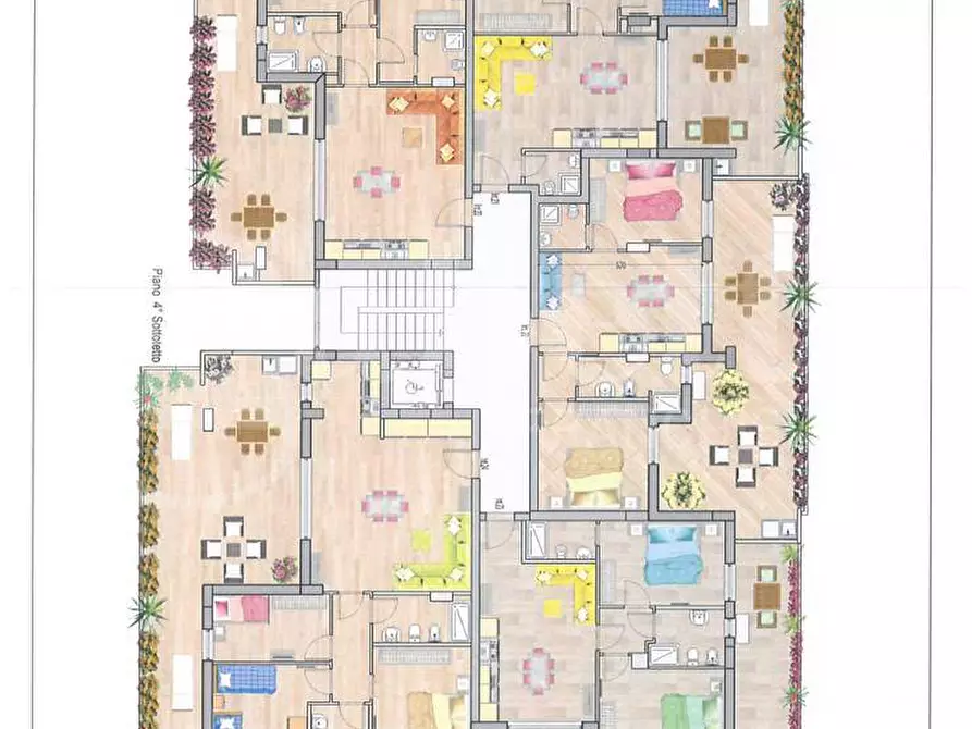 Immagine 29 di Appartamento in vendita  in Via Isonzo, snc a Tortoreto