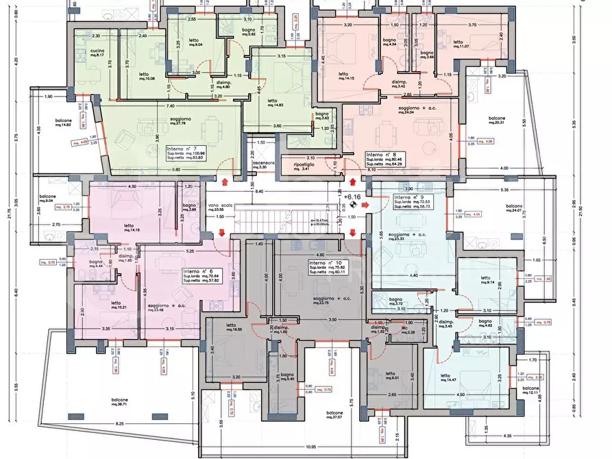 Immagine 6 di Appartamento in vendita  in Via Venezia, 1 a Martinsicuro