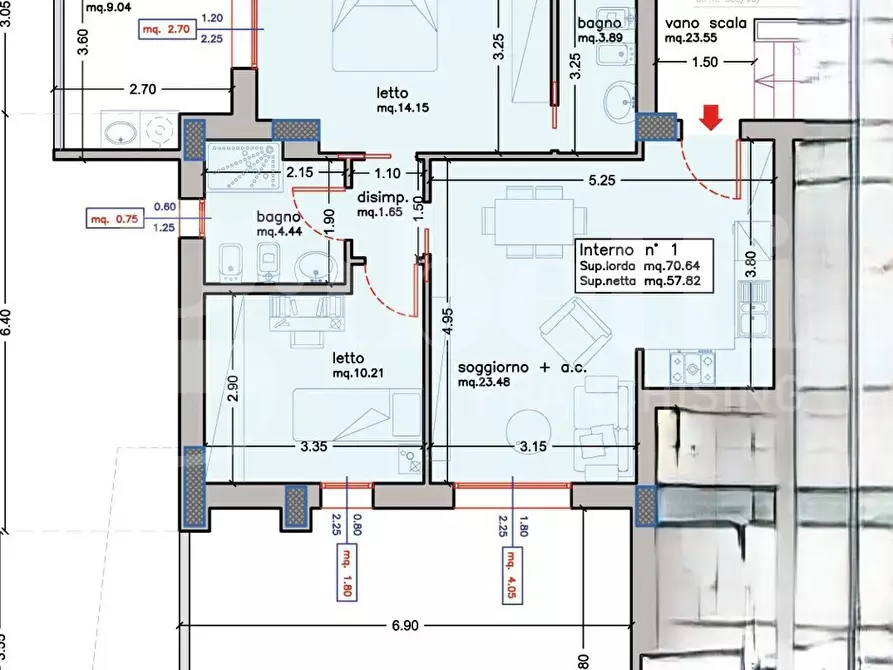 Immagine 3 di Appartamento in vendita  in Via Venezia, 1 a Martinsicuro