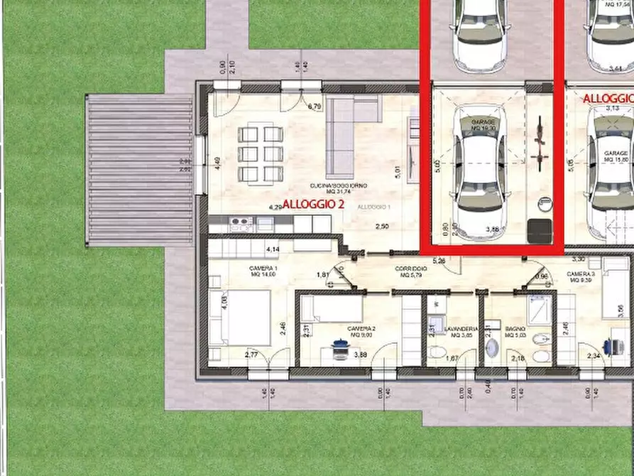 Immagine 20 di Casa trifamiliare in vendita  in Via Don Giuseppe Mingotti, 1 a Castrezzato