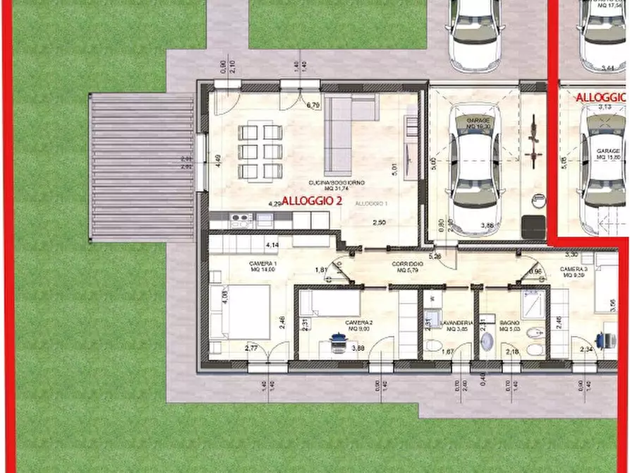 Immagine 21 di Casa trifamiliare in vendita  in Via Don Giuseppe Mingotti, 1 a Castrezzato