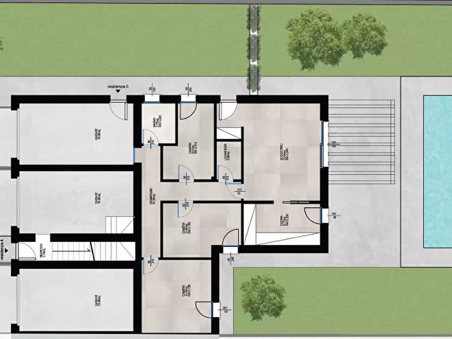 Immagine 9 di Appartamento in vendita  in Via SAN PADRE PIO DA PIETRALCINA, SNC a Orzinuovi