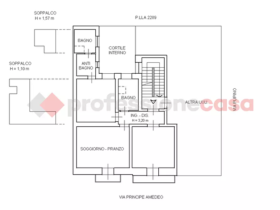Immagine 19 di Appartamento in vendita  in Via PRINCIPE AMEDEO, 94 a Taranto
