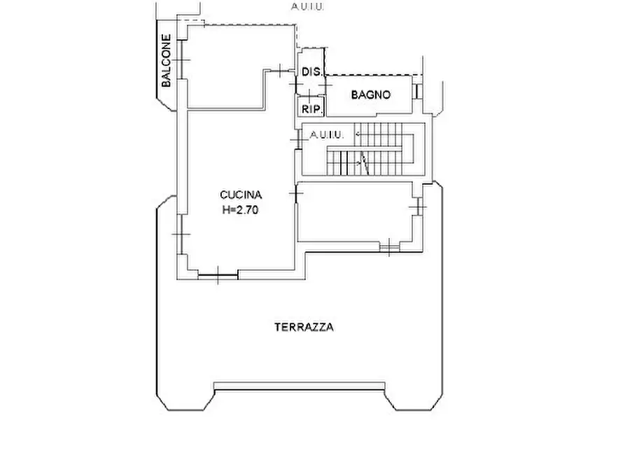 Immagine 25 di Attico in vendita  in Via xxv aprile, 243 a Rovato