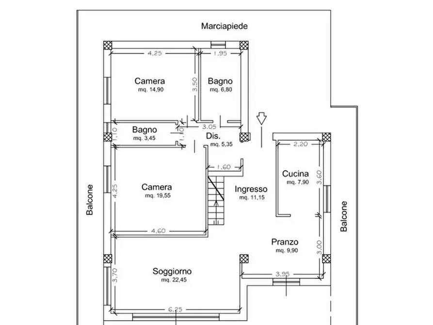 Immagine 37 di Villa in vendita  in Via Miravalle, 21 a Ferentino