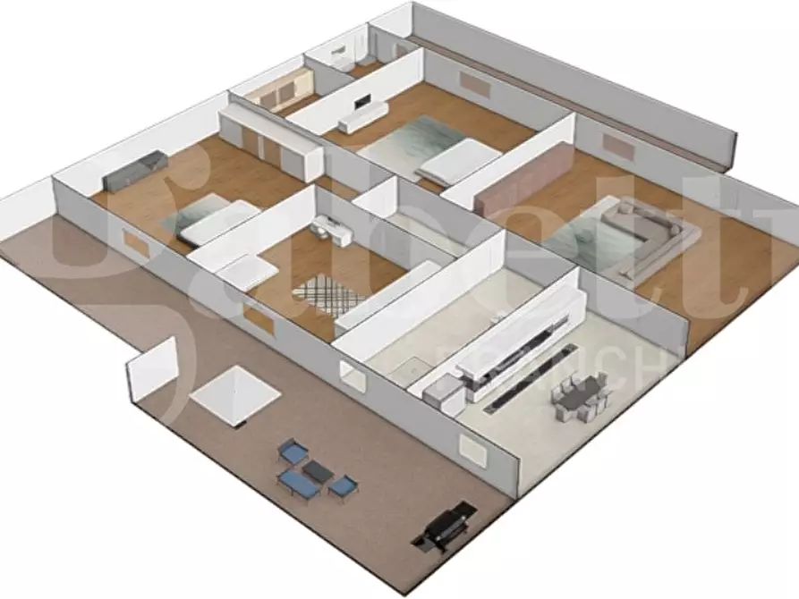 Immagine 1 di Appartamento in vendita  in Via giulio cesare, snc a Sestu