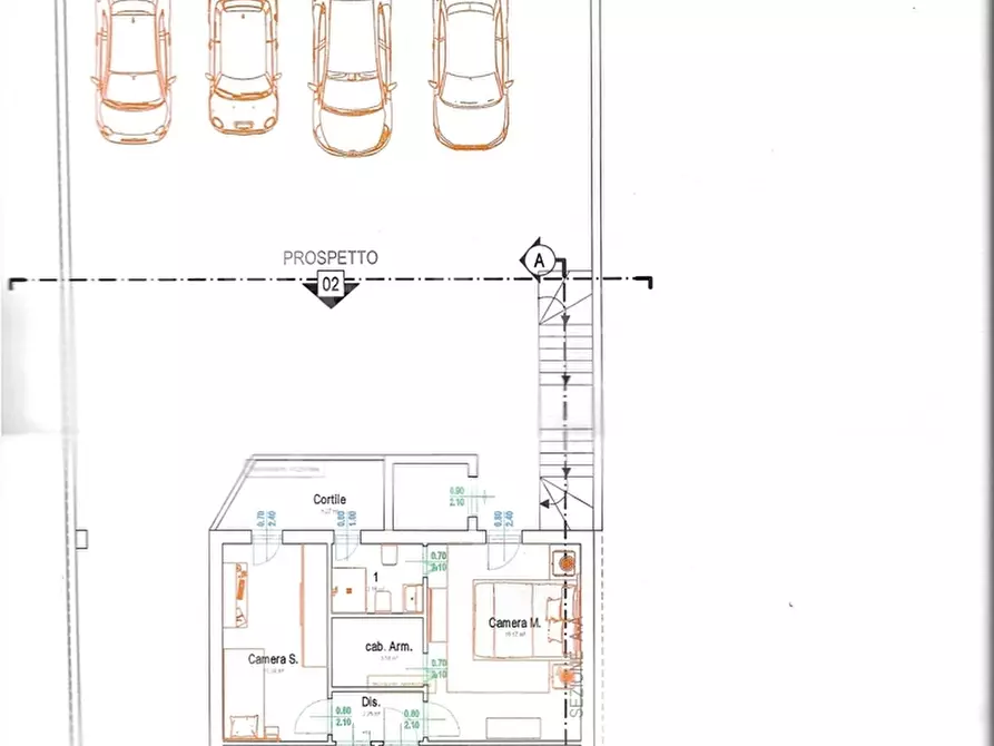 Immagine 2 di Appartamento in vendita  in Via giulio cesare, snc a Sestu