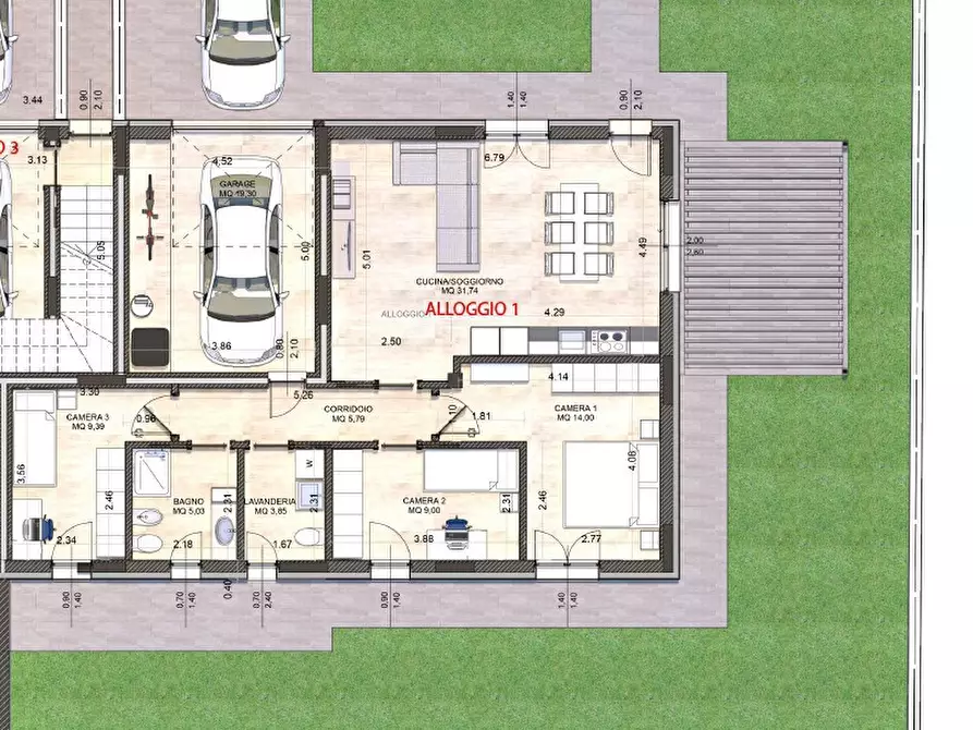 Immagine 22 di Casa trifamiliare in vendita  in Via Don Giuseppe Mingotti, 1 a Castrezzato