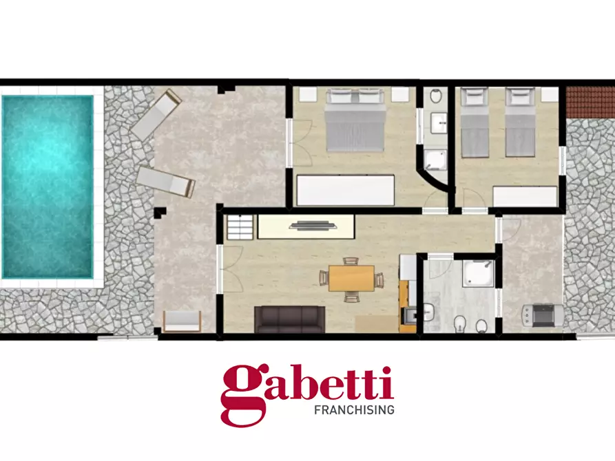 Immagine 34 di Villetta a schiera in vendita  in Via Macomer, 12 a Budoni