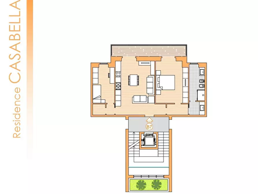 Immagine 5 di Appartamento in vendita  in Via CANTATORE a San Severo