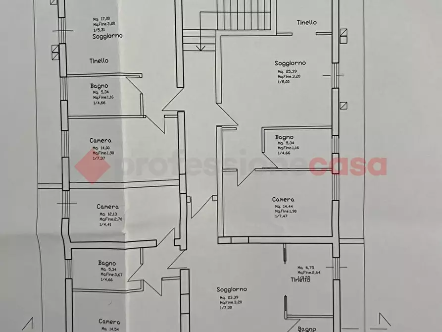 Immagine 19 di Palazzo in vendita  in Via prenestina antica, 8 a Fiuggi