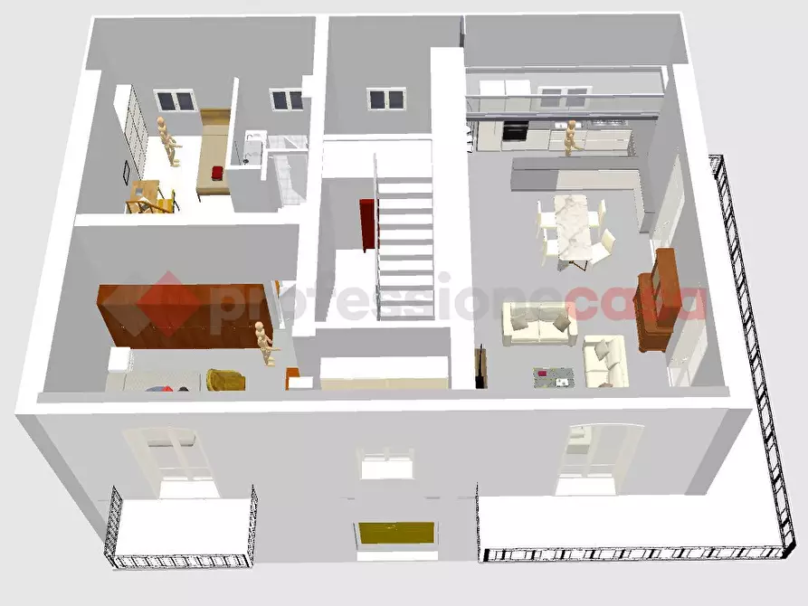 Immagine 3 di Appartamento in vendita  in Via San Francesco Da Paola, 51 D a Reggio Di Calabria