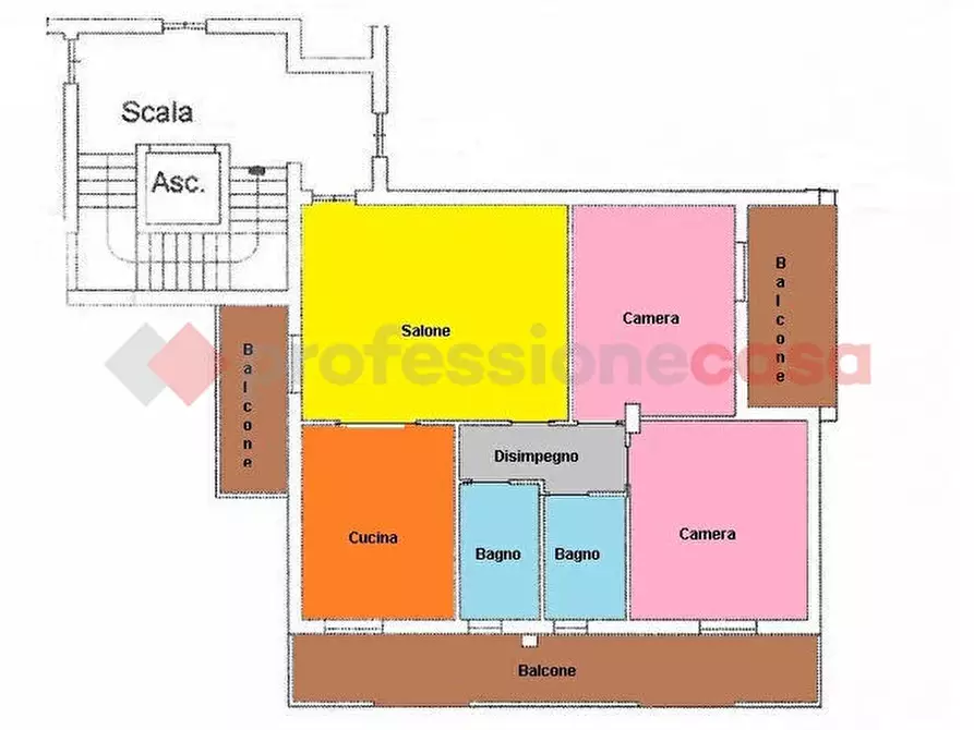 Immagine 21 di Appartamento in vendita  in Via Dante, 59 a Vitulazio