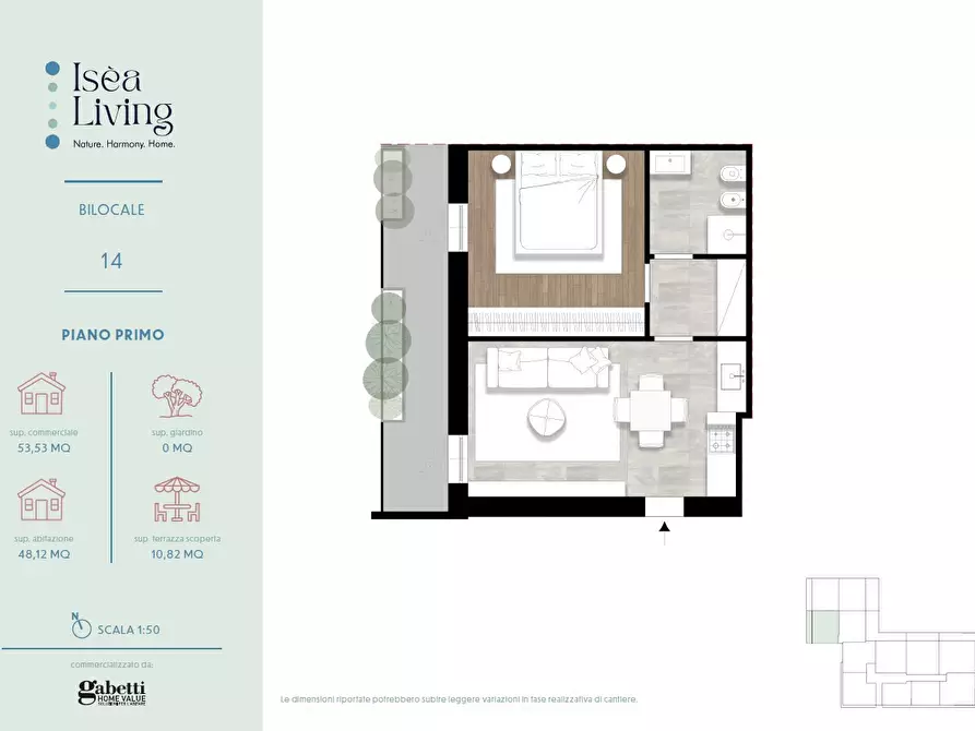 Immagine 23 di Appartamento in vendita  in Via PANORAMICA, SNC a Paratico
