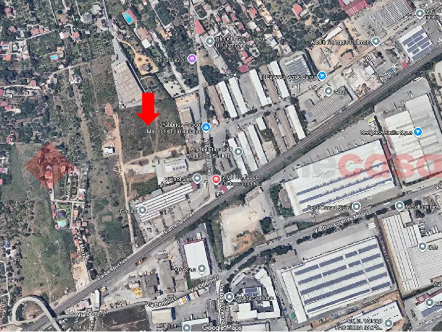 Immagine 1 di Terreno agricolo in vendita  in Via De Spuches, 31 a Carini