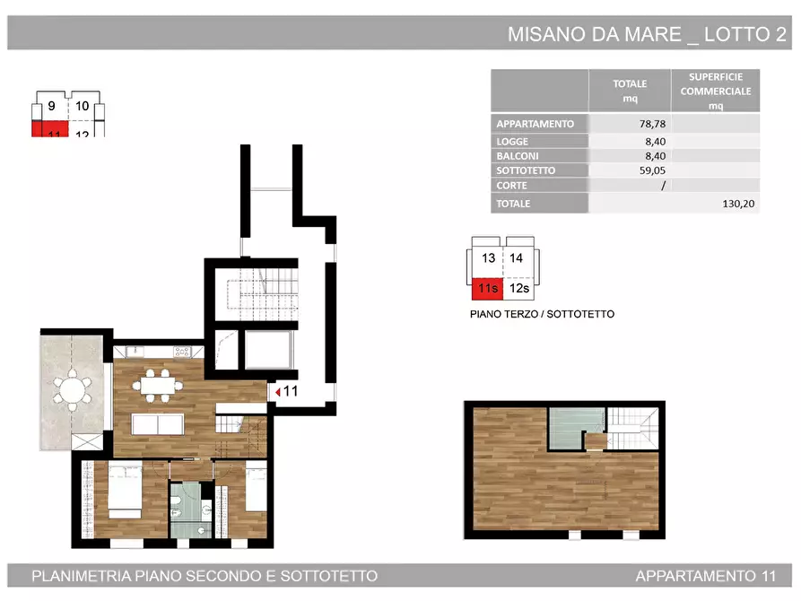 Immagine 14 di Appartamento in vendita  in Via Grossi a Misano Adriatico