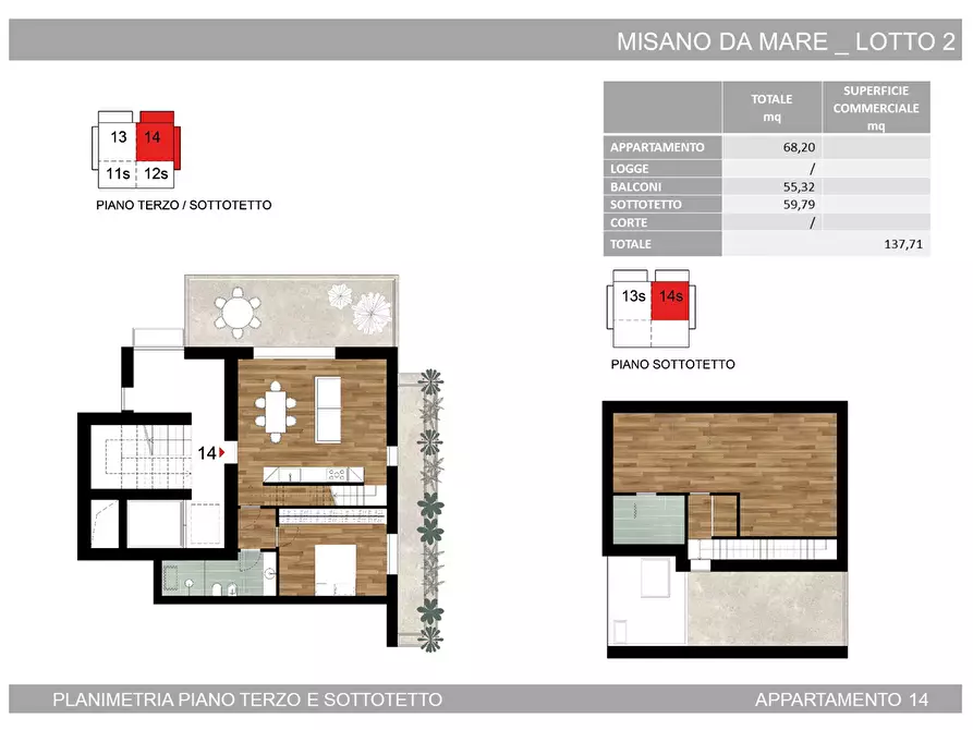 Immagine 14 di Appartamento in vendita  in Via Grossi a Misano Adriatico