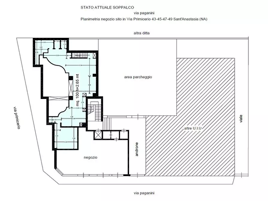 Immagine 21 di Attività commerciale in affitto  in Via Giovanni Primicerio, snc a Sant'anastasia