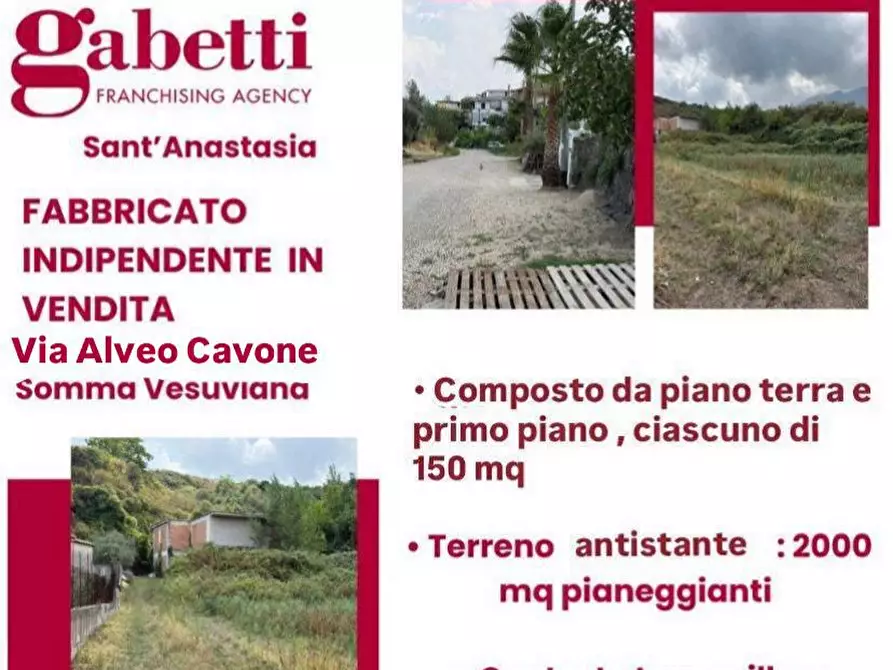 Immagine 1 di Casa indipendente in vendita  in Via Alveo Cavone, snc a Somma Vesuviana