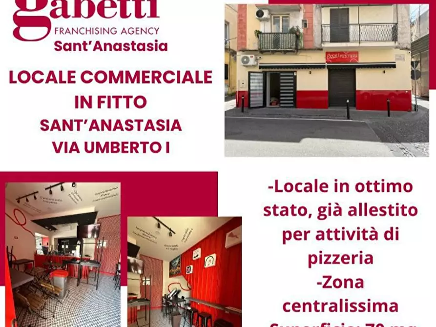Immagine 1 di Attività commerciale in affitto  in Via Umberto I, snc a Sant'anastasia
